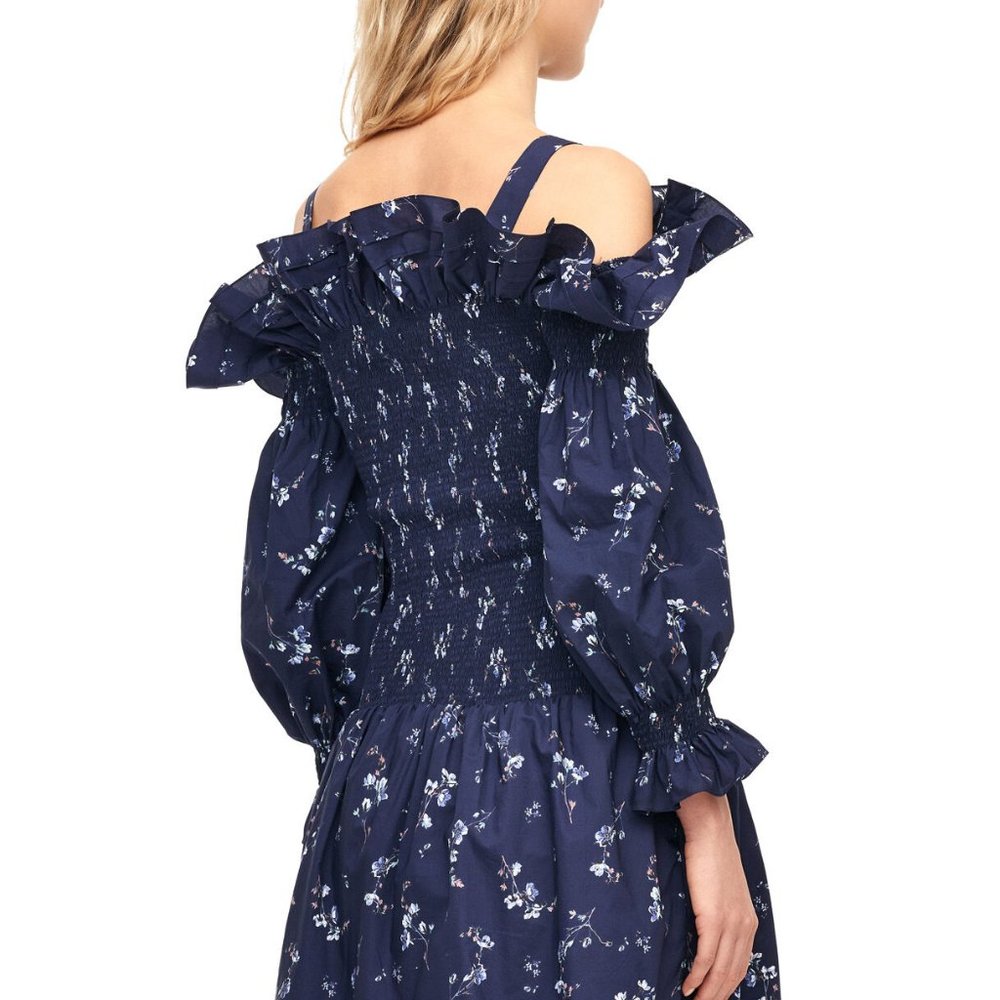 [Rebecca Taylor] NWT Francine Navy Dress - Picture 3 of 5